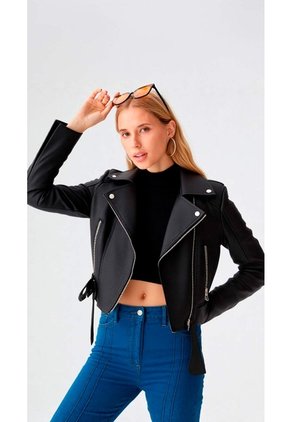 Chaqueta Para Mujer Negro Marca L&H Ref. 6N408016