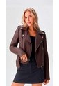 Chaqueta Para Mujer Cafe Marca L&H Ref. 6N408016 de L&H