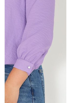 Blusa Para Mujer Manga 3/4 Lila Marca L&H Ref. 2J412266