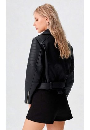 Chaqueta Para Mujer Negro Marca L&H Ref. 6N408016
