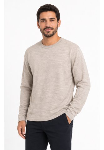 Saco Para Hombre Manga Larga Beige Marca L&H Ref. 4E133025 L&H