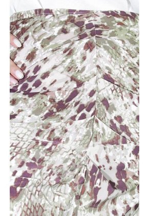 Falda Para Mujer Cafe Marca L&H