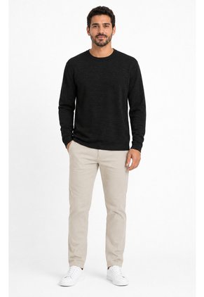 Saco Para Hombre Manga Larga Negro Marca L&H Ref. 4E133025