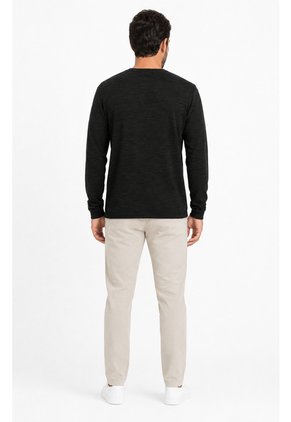 Saco Para Hombre Manga Larga Negro Marca L&H Ref. 4E133025