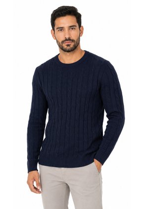 Saco Para Hombre  Azul Oscuro Marca L&H Ref. 4E133024