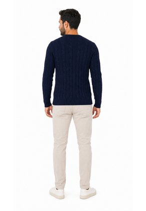 Saco Para Hombre  Azul Oscuro Marca L&H Ref. 4E133024