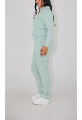 Sudadera Para Mujer Verde Marca L&H Ref. 4K405009