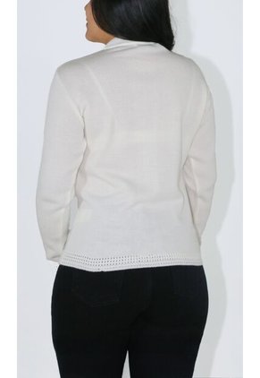 Saco Para Mujer Crudo Marca L&H Ref. 4E433040