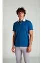 Polo Para Hombre Manga Corta Azul Marca L&H Ref. 4K109109 de L&H