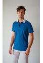 Polo Para Hombre Manga Corta Azul Marca L&H Ref. 4K109109 de L&H