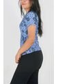 Camiseta Para Mujer Manga Corta Azul Marca L&H Ref. 4R409219 de L&H