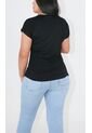 Camiseta Para Mujer Manga Corta Negro Marca L&H Ref. 5G409241 de L&H