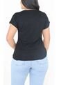 Camiseta Para Mujer Manga Corta Negro Marca L&H Ref. 5G409234 de L&H