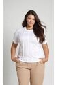 Camiseta Para Mujer. Manga Corta Blanco Marca L&H de L&H