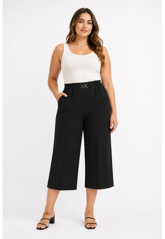 Capri Para Mujer.  Negro Marca L&H Ref. 2J626026 L&H
