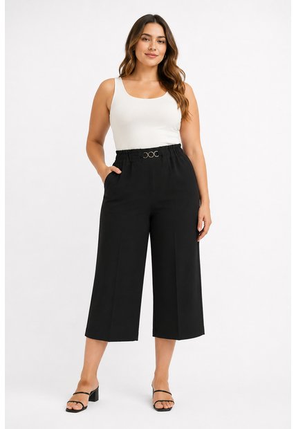 Capri Para Mujer.  Negro Marca L&H Ref. 2J626026
