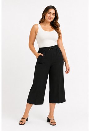Capri Para Mujer. Negro Marca L&H Ref. 2J626026