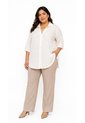 Bluson Para Mujer. Manga 3/4 Crudo Marca L&H Ref. 2J624003 de L&H