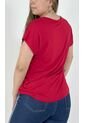 Camiseta Para Mujer Manga Corta Rojo Marca L&H de L&H
