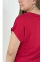 Camiseta Para Mujer Manga Corta Rojo Marca L&H de L&H