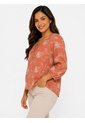 Blusa Para Mujer. Manga 3/4 Rosado Marca L&H Ref. 2J612090 de L&H
