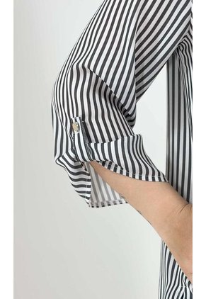 Blusa Para Mujer Manga 3/4 Negro Marca L&H