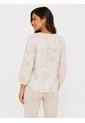 Blusa Para Mujer. Manga 3/4 Crudo Marca L&H Ref. 2J612090 de L&H