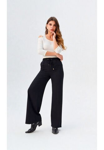 Pantalon Para Mujer Negro Marca L&H Ref. 1F407251 L&H