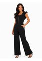 Enterizo Para Mujer Manga Sisa Negro Marca L&H Ref. 2J432039 de L&H