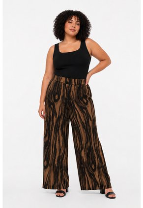 Pantalon Para Mujer. Cafe Marca L&H Ref. 2J607022