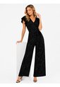 Enterizo Para Mujer Manga Corta Negro Marca L&H Ref. 2J432040 de L&H
