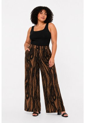 Pantalon Para Mujer. Cafe Marca L&H Ref. 2J607022