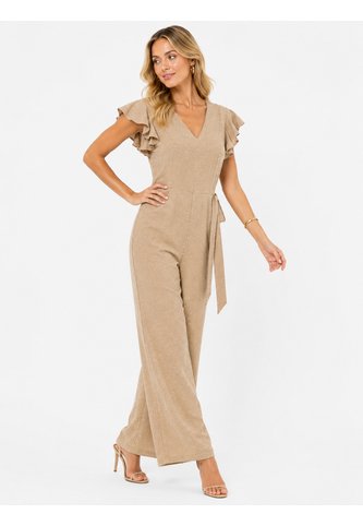 Enterizo Para Mujer Manga Corta Beige Marca L&H Ref. 2J432040 L&H