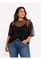 Camiseta Para Mujer. Manga 3/4 Negro Marca L&H Ref. 2J609085 de L&H
