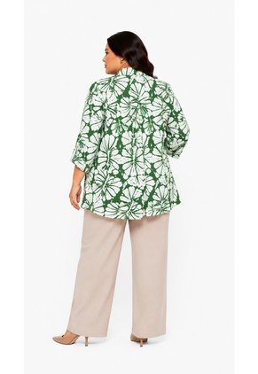 Bluson Para Mujer. Verde Marca L&H Ref. 2J601004