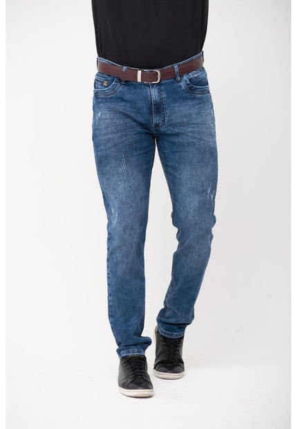 Jean Para Hombre  Azul Medio Marca L&H
