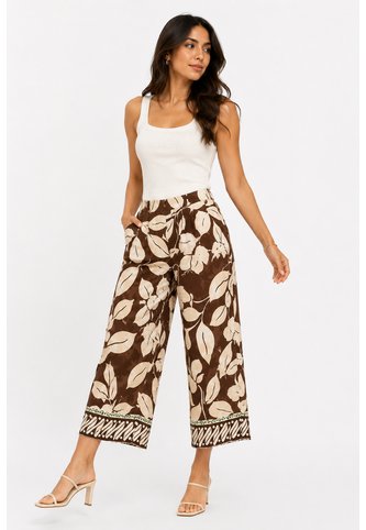 Capri Para Mujer  Cafe Marca L&H Ref. 2J426079 L&H