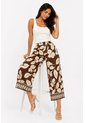 Capri Para Mujer  Cafe Marca L&H Ref. 2J426079 de L&H