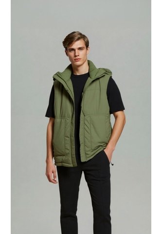 Chaleco Para Hombre Verde Marca L&H Ref. 6N125010 L&H