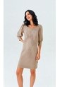 Vestido Para Mujer  Taupe Marca L&H Ref. 2J417071 de L&H