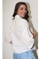 Blusa Para Mujer Manga 3/4 Blanco Marca L&H de L&H