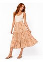 Falda Para Mujer  Beige Marca L&H Ref. 2J414073 de L&H