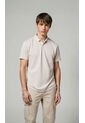 Polo Para Hombre Beige Marca L&H de L&H