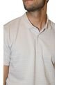 Polo Para Hombre Beige Marca L&H de L&H