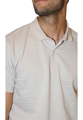 Polo Para Hombre Beige Marca L&H