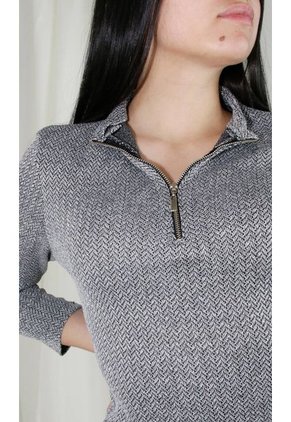 Vestido Para Mujer Manga 3/4 Negro Marca L&H