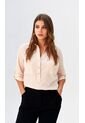 Blusa Para Mujer Manga 3/4 Beige Marca L&H Ref. 1F412344 de L&H
