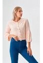Blusa Para Mujer Manga 3/4 Rosado Marca L&H de L&H