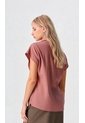 Blusa Para Mujer Manga Corta Rosado Marca L&H Ref. 1F412714 de L&H