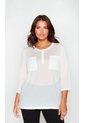 Blusa Para Mujer. Manga 3/4 Crudo Marca L&H Ref. 1F612243 de L&H